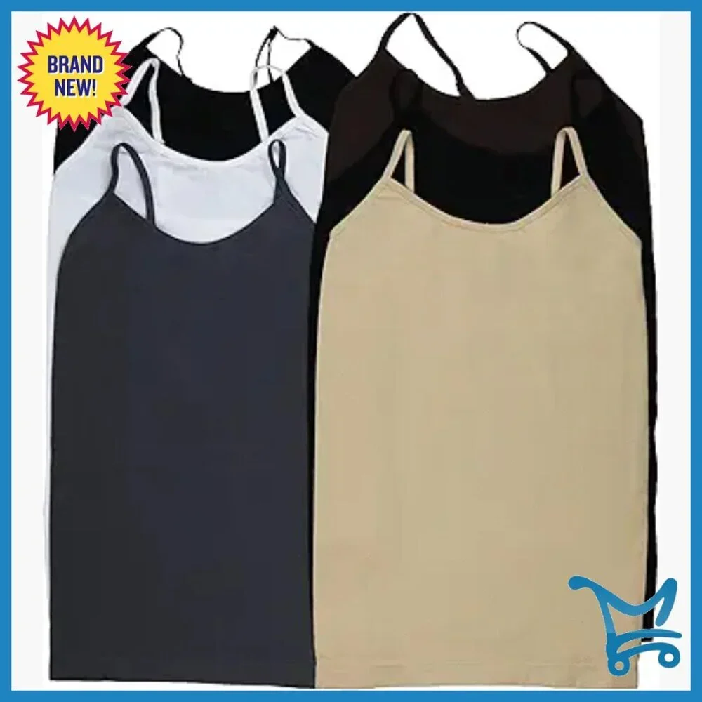 Women's Fitted Adjustable Spaghetti Strap Camisole for Layering